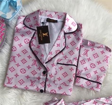 lv sleepwear|louis vuitton silk pajamas.